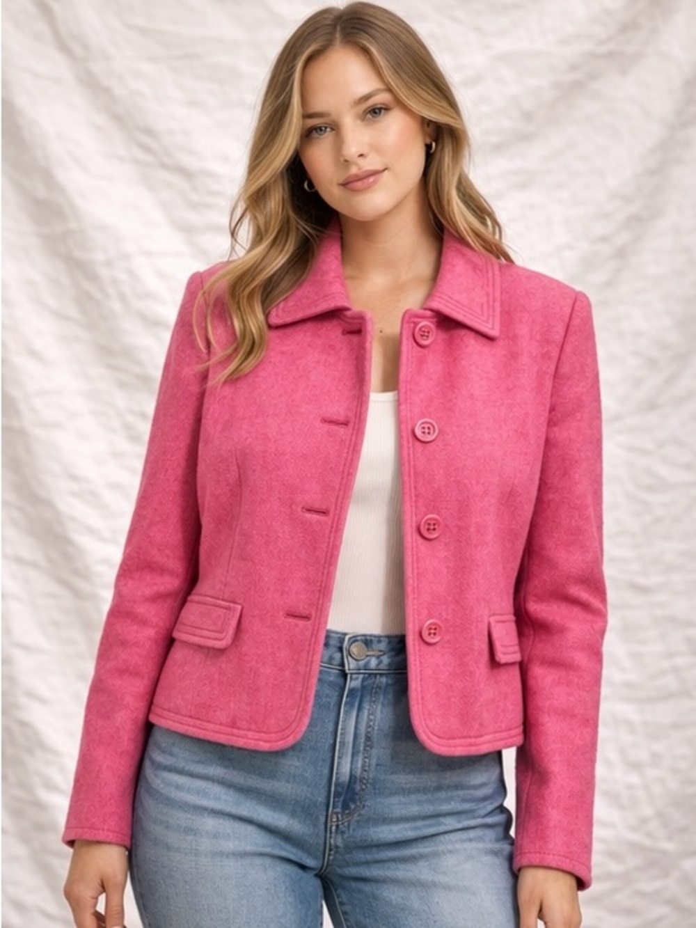 GAP Women's Pink Blazer - Size XS